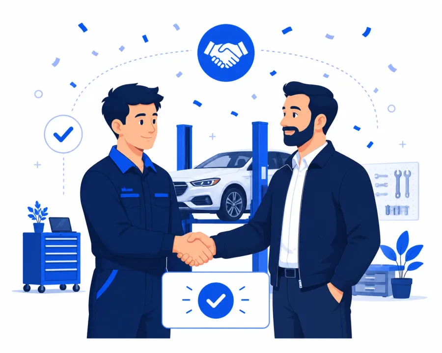 Мастер и автосервис договорились о работе через Автосферу